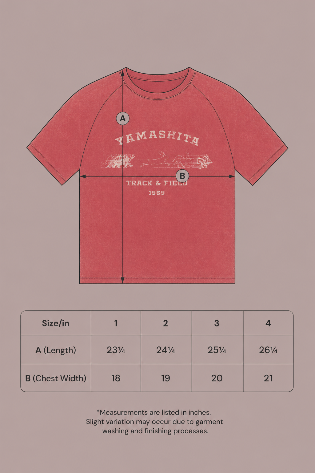 Track & Field Tee
